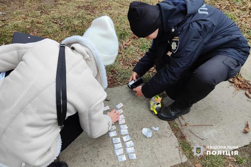 Житель Звенигородки затриманий під час розкладання наркотичних закладок