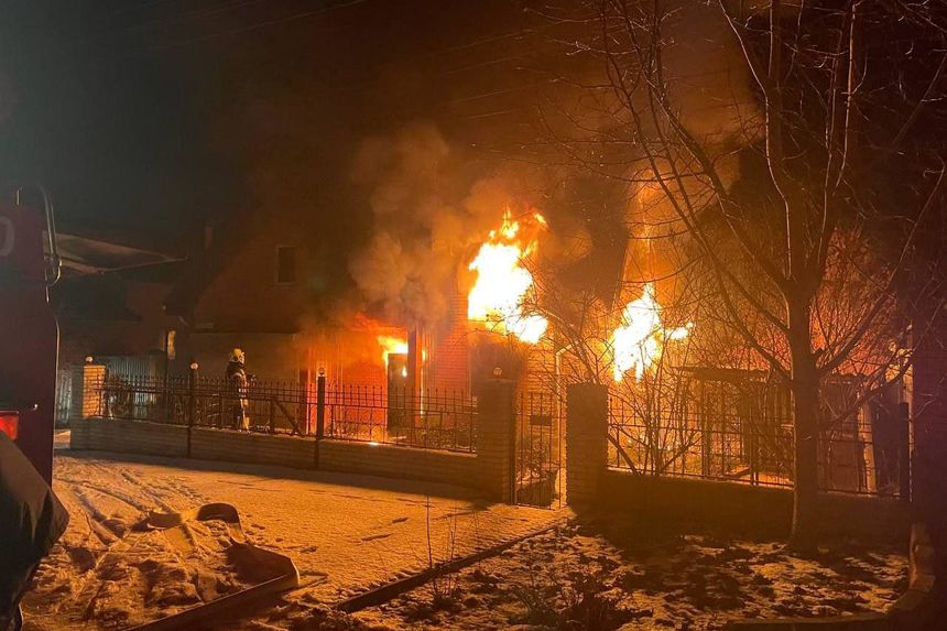Згорів у своєму будинку: в Боярці сталась жахлива пожежа - ФОТО
