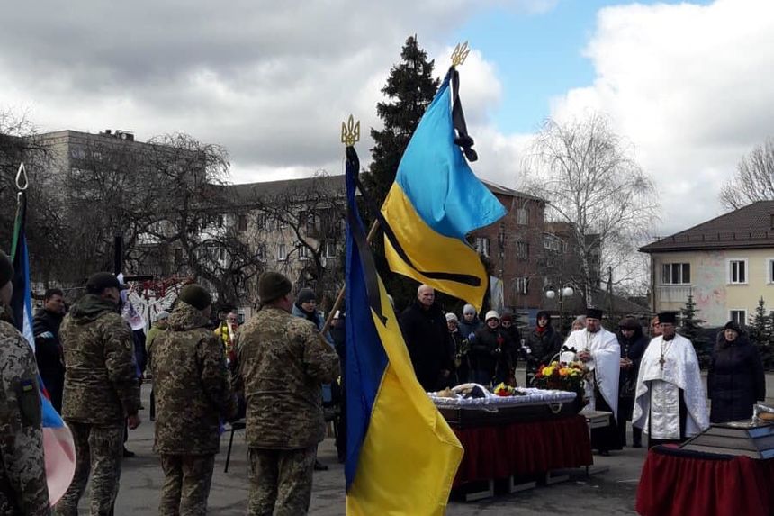 У Козятині навіки попрощалися з підполковником Збройних сил України