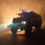 Через пожежу внаслідок удару камікадзе по Житомирщині поки не вдається переключити споживачів на резервні лінії