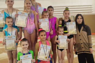10 акробаток Охтирки відзначилися на відкритому чемпіонаті Сумської області