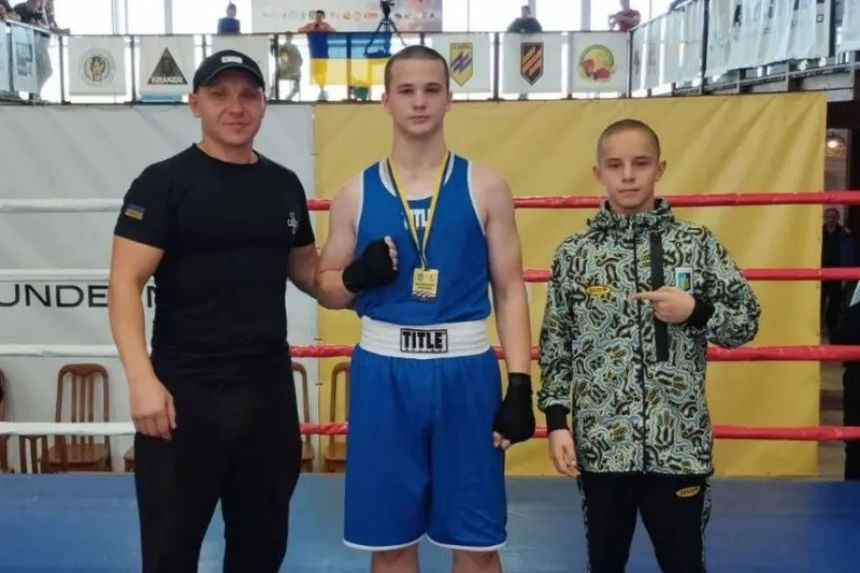 Юний боксер з Шепетівки став чемпіоном України з боксу